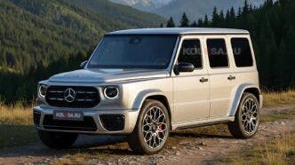 Mercedes Classe G render