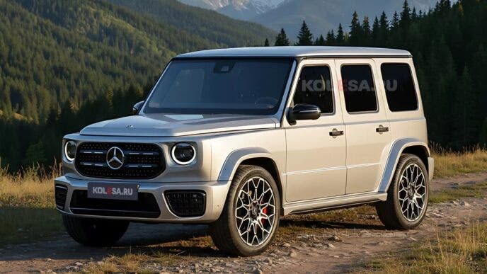 Mercedes Classe G render