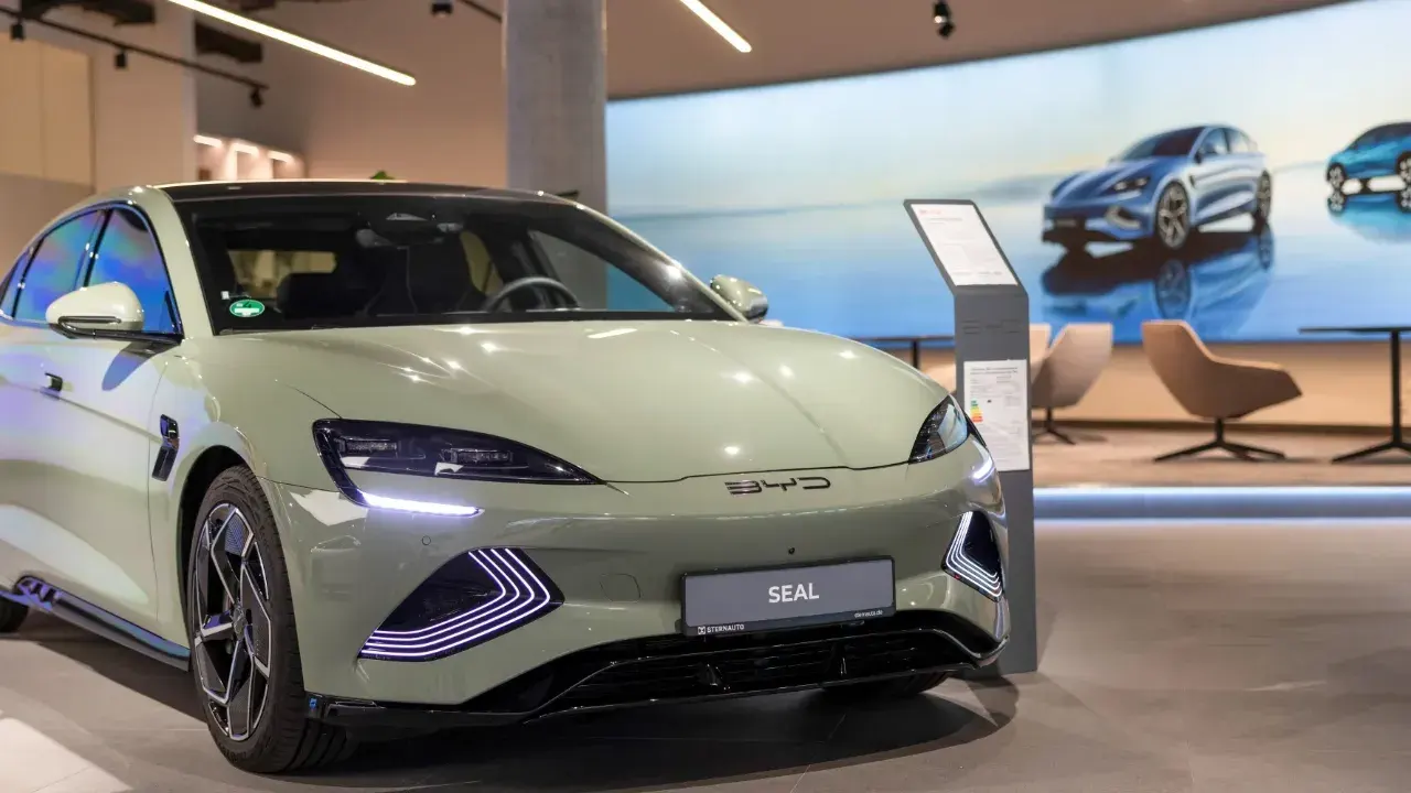 BYD showroom