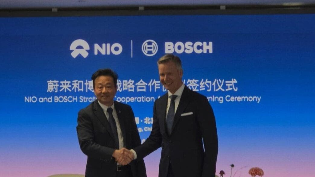 NIO Bosch accordo
