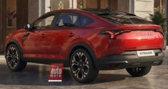 dacia striker fastback render