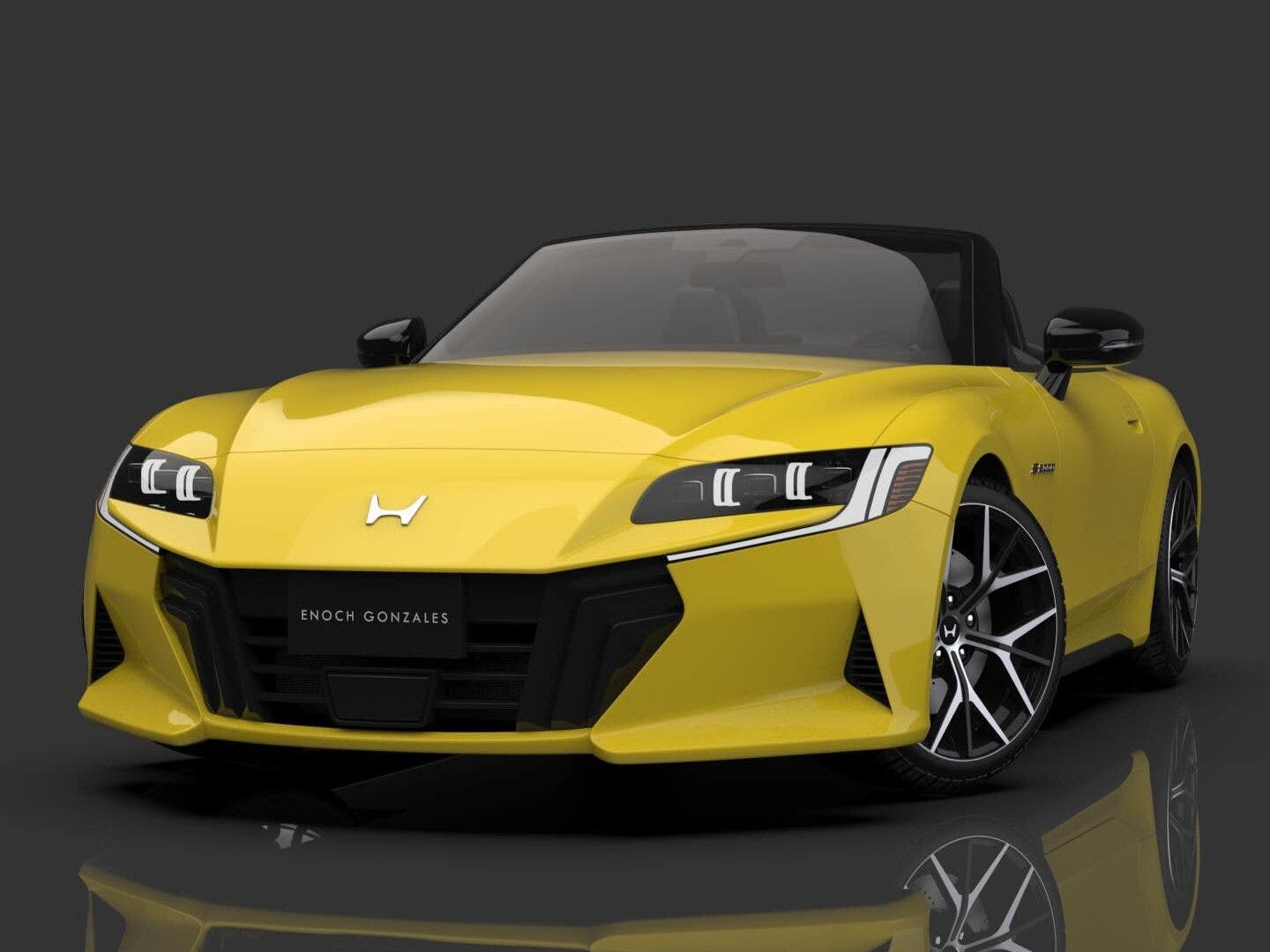 honda s2000 render