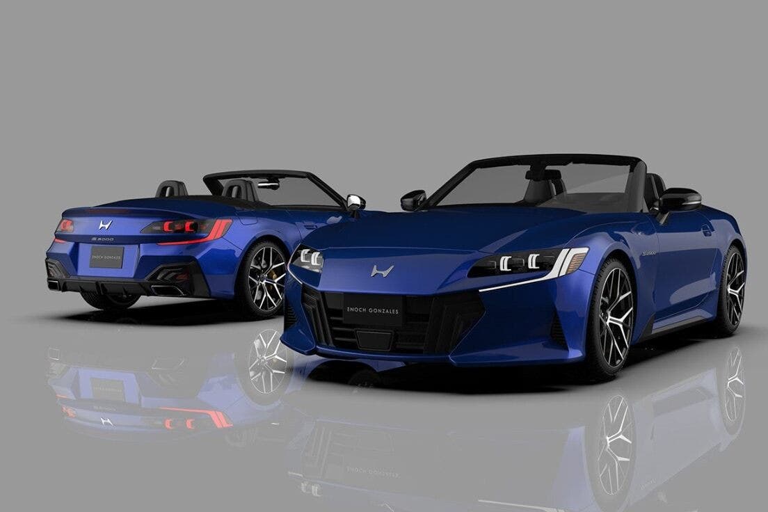 honda s2000 render