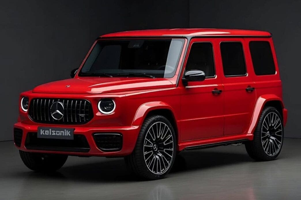 Mercedes Classe G baby render