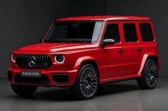 Mercedes Classe G baby render