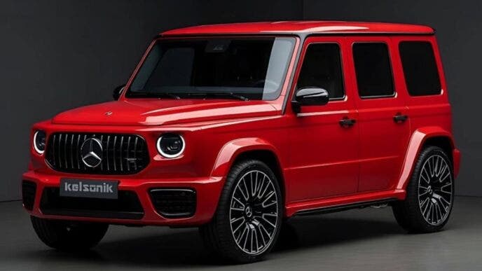 Mercedes Classe G baby render