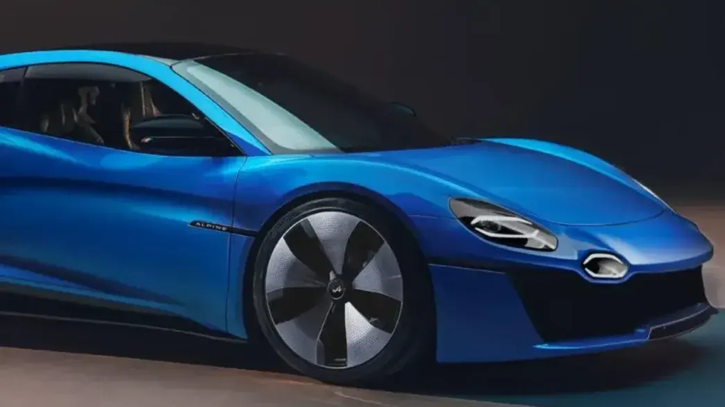 Alpine A110 2026 render