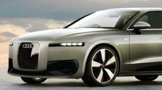 Audi A4 e-tron render