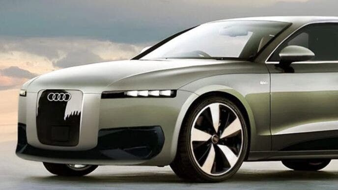 Audi A4 e-tron render