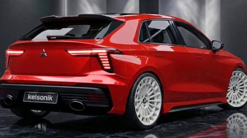 Mitsubishi Lancer Evo render
