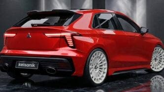 Mitsubishi Lancer Evo render