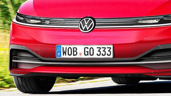 volkswagen golf render