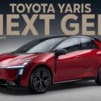 Toyota Yaris 2027 render
