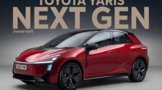 Toyota Yaris 2027 render