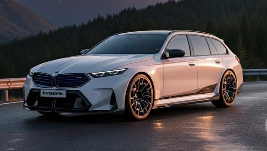 BMW M5 Touring render