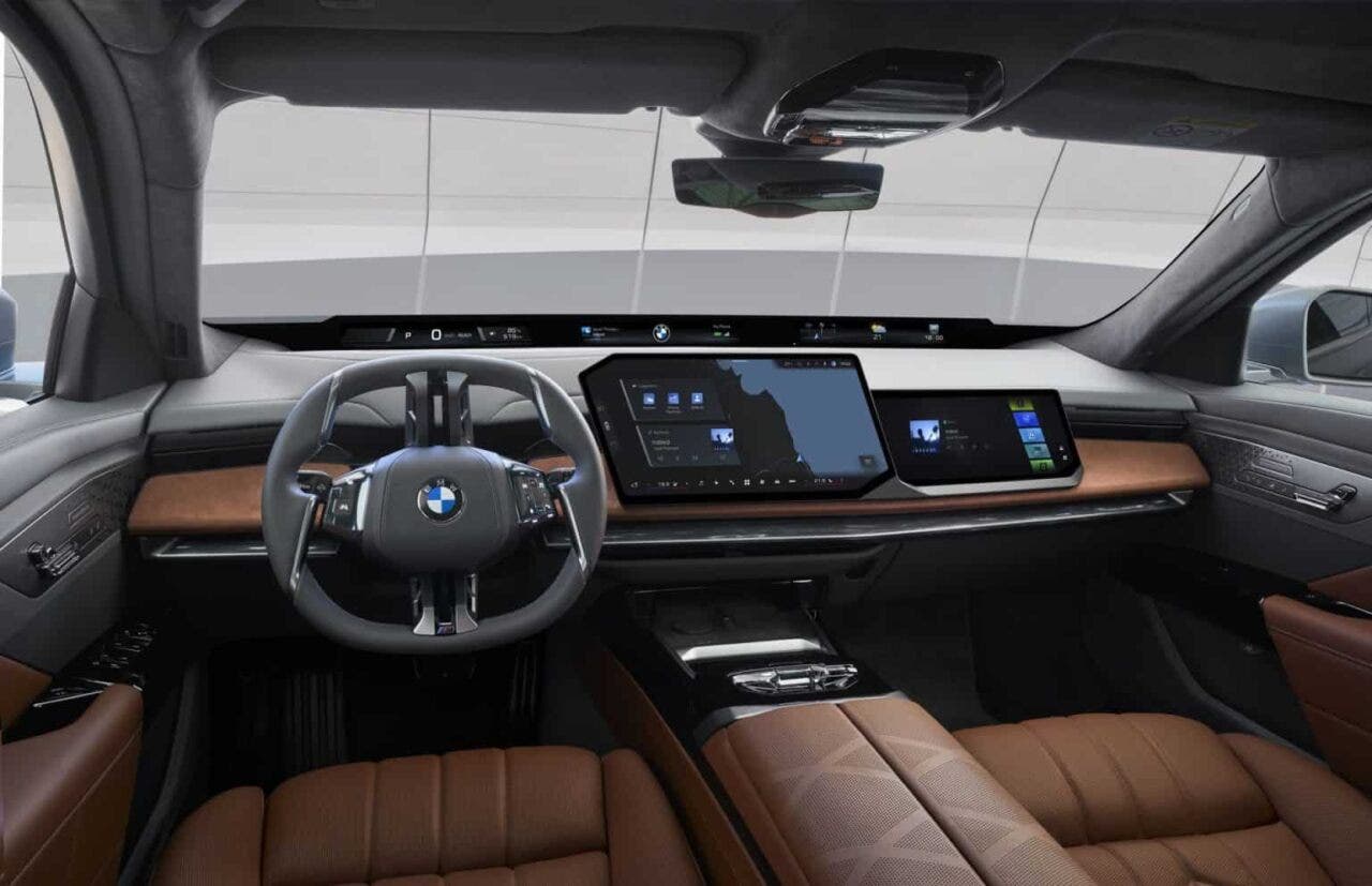 bmw serie 7 interni
