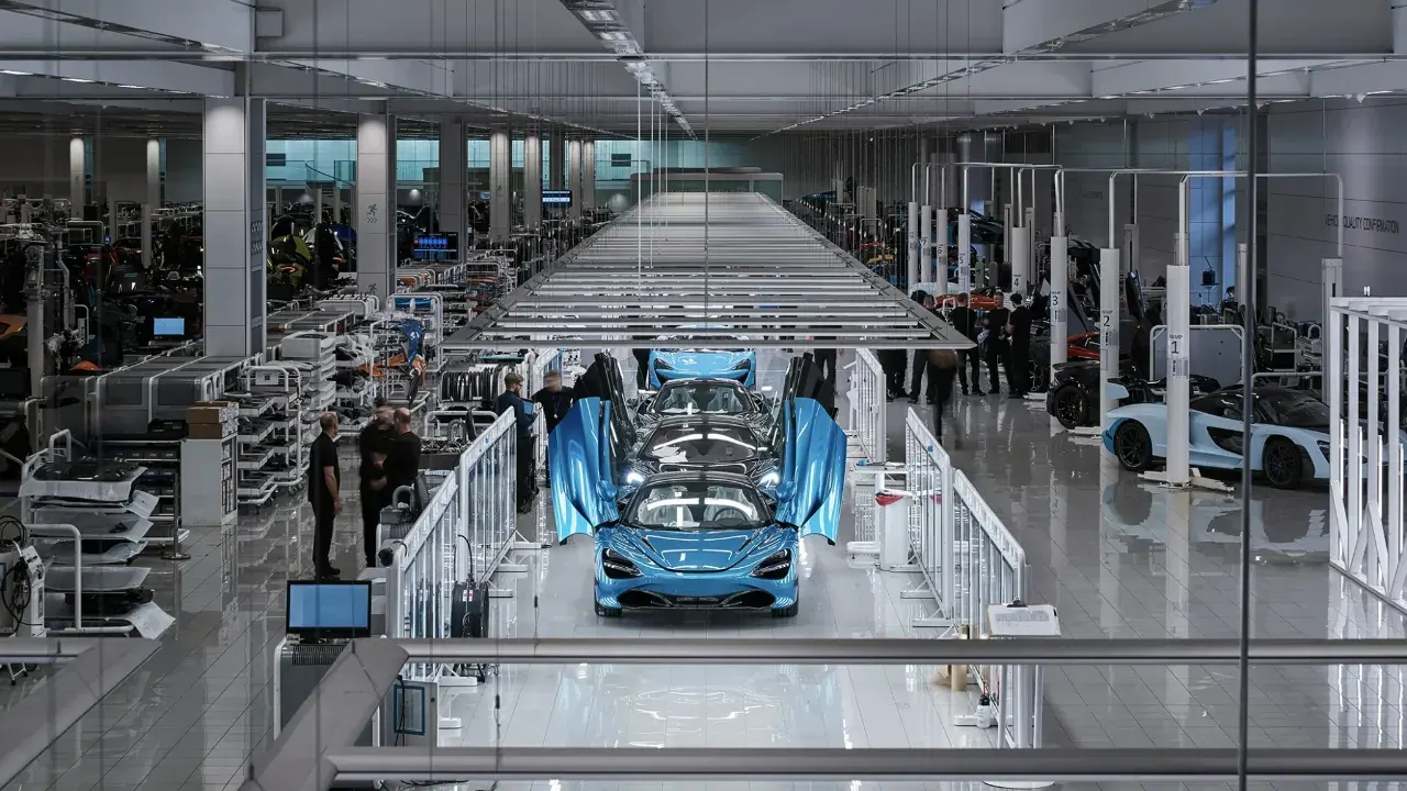 mclaren fabbrica