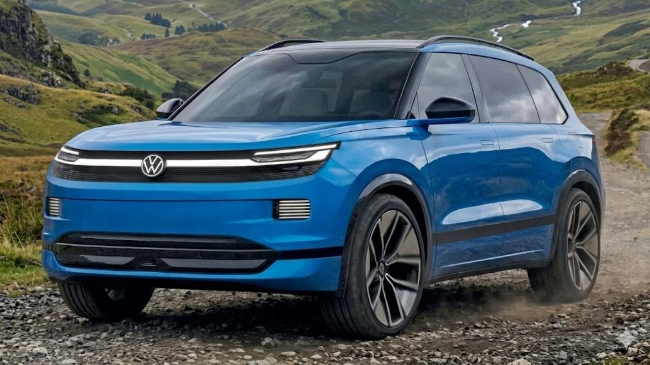 Volkswagen Touareg render