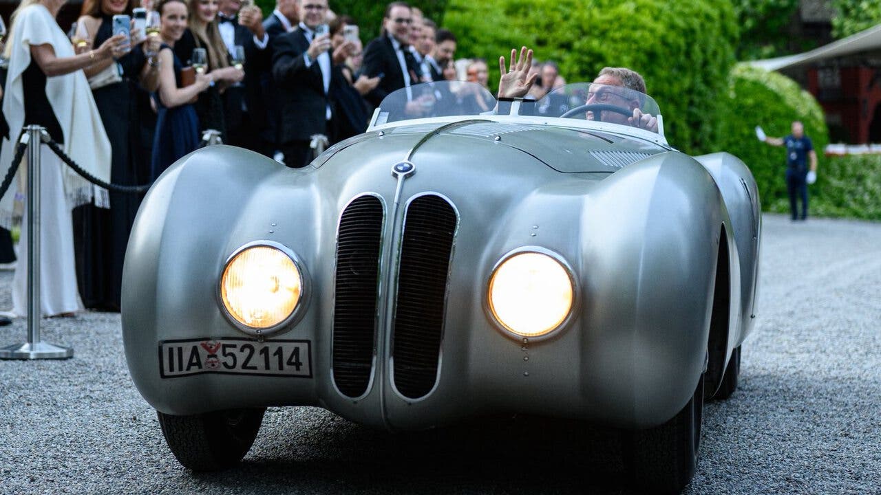 BMW 328 Bügelfalte