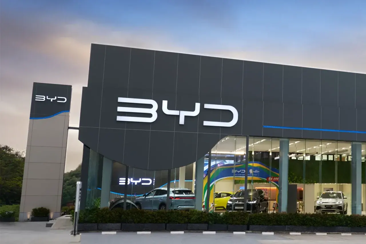 BYD showroom