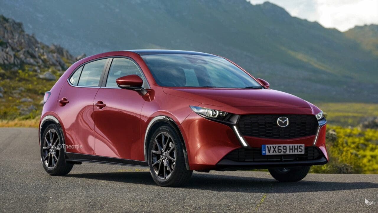 Mazda 2 Mazda2 rendering