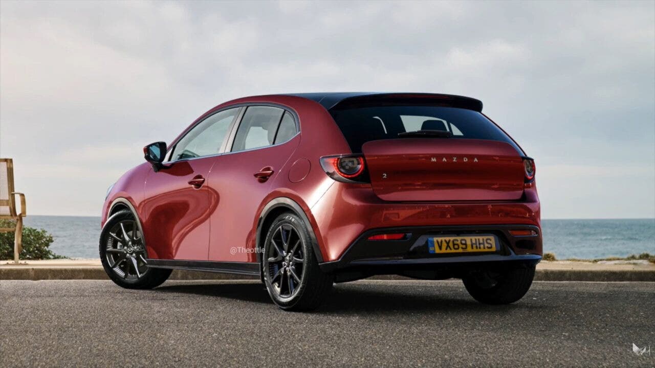 Mazda 2 Mazda2 rendering