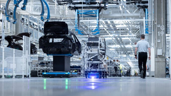 mercedes, fabbrica