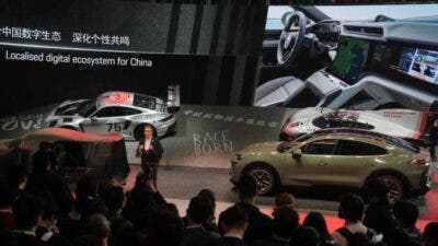 porsche in cina