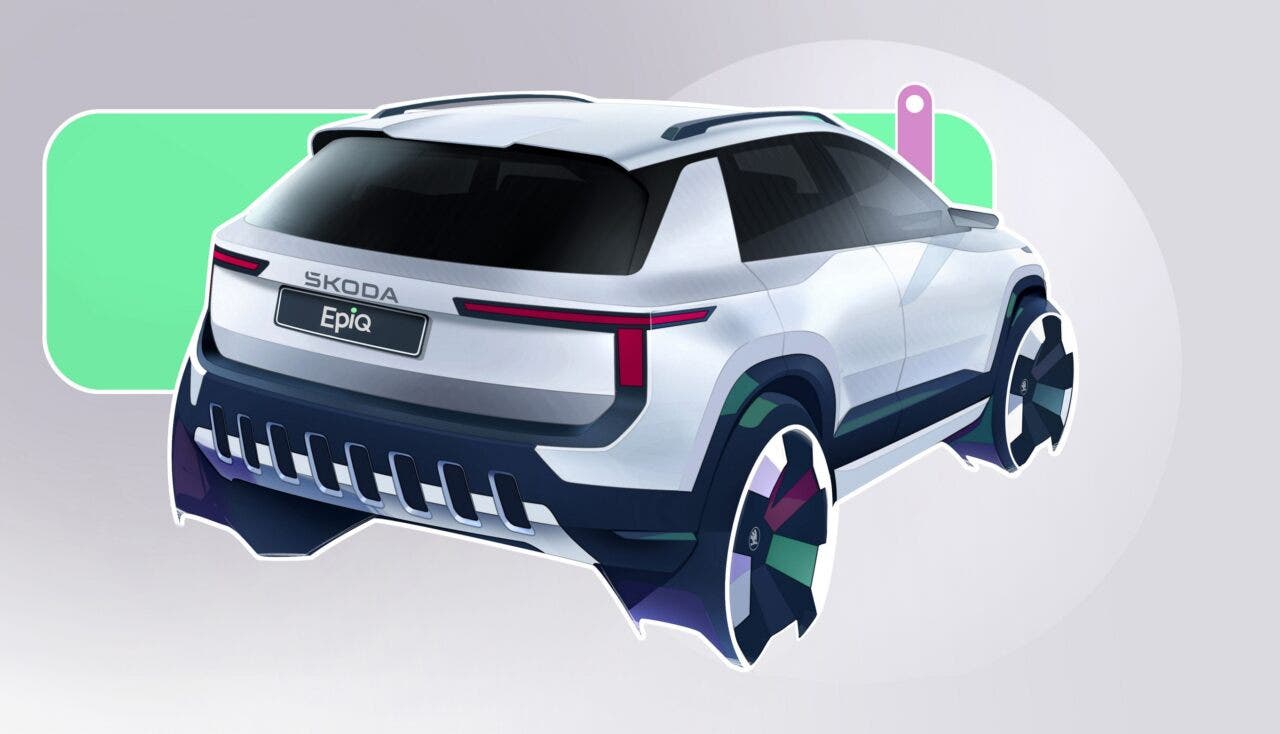 skoda epiq schizzi