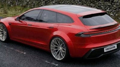 Tesla Model S render