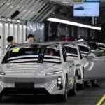 auto Nio, fabbrica, cina