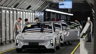 auto Nio, fabbrica, cina