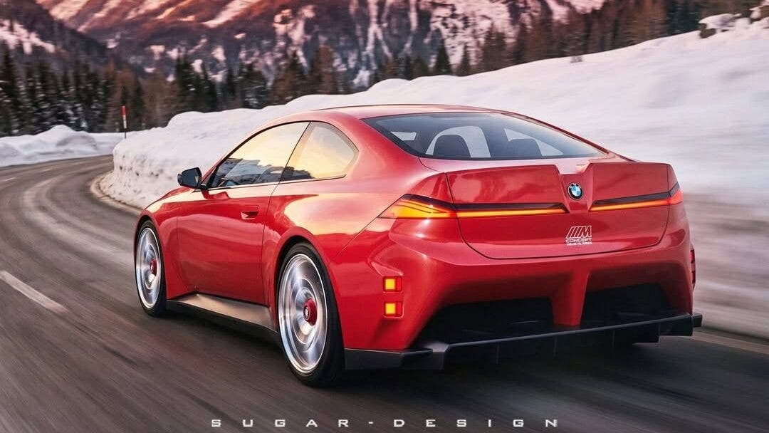 BMW M4 elettrica