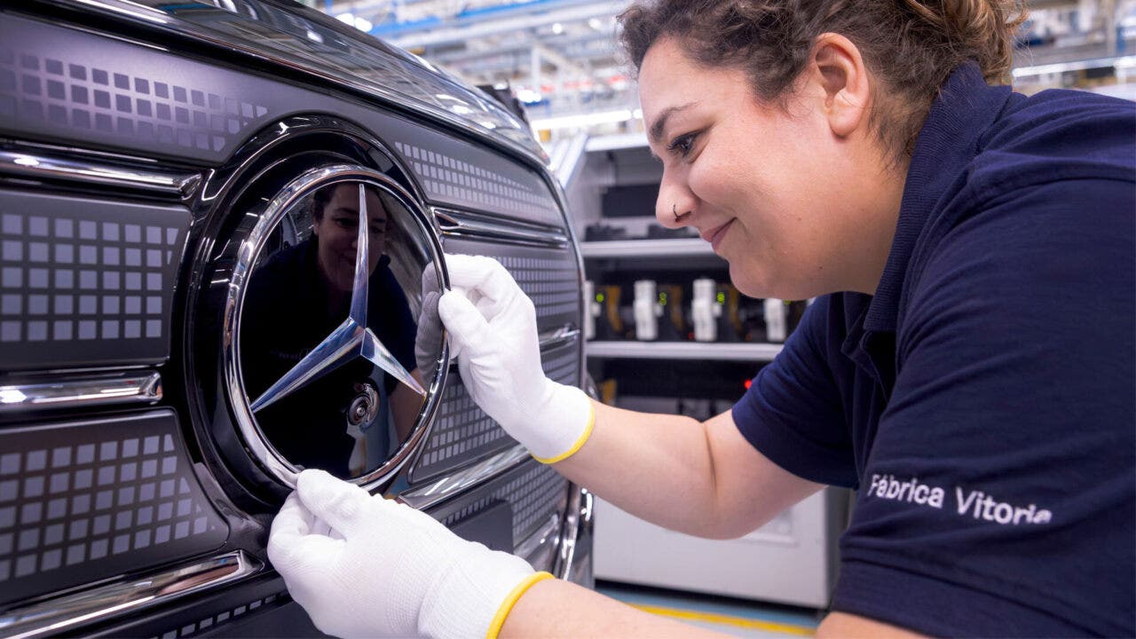mercedes, fabbrica