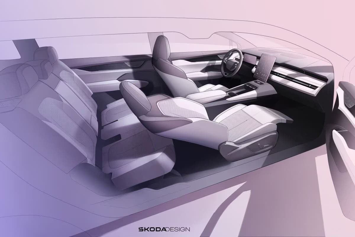 Skoda Peaq teaser