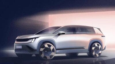 Skoda Peaq teaser