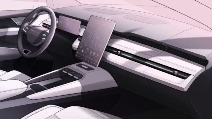 Skoda Peaq teaser