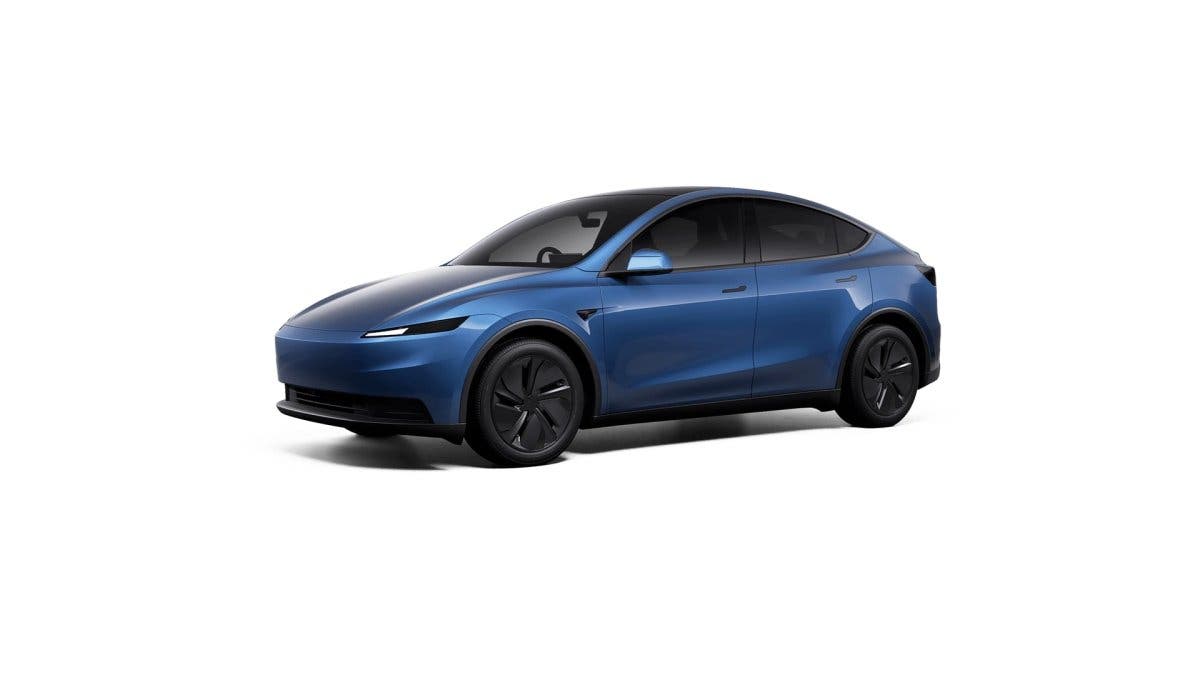 tesla model y Coastal Blue