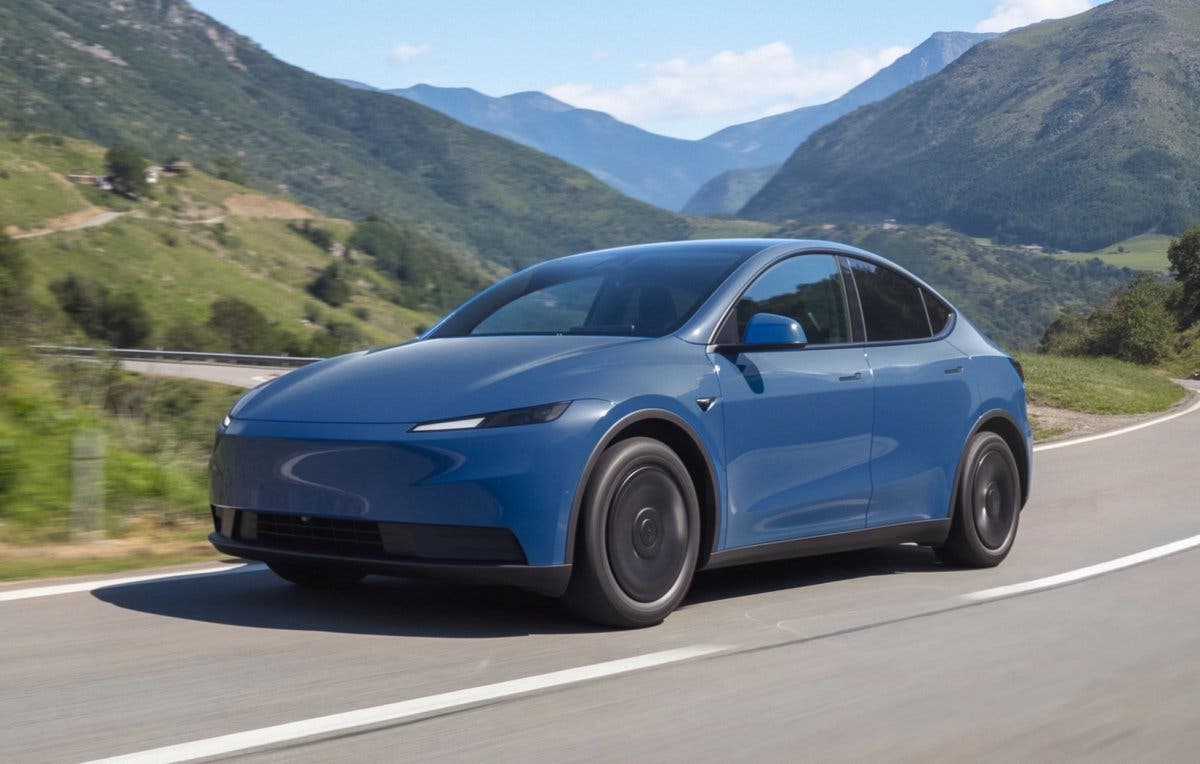 tesla model y Coastal Blue
