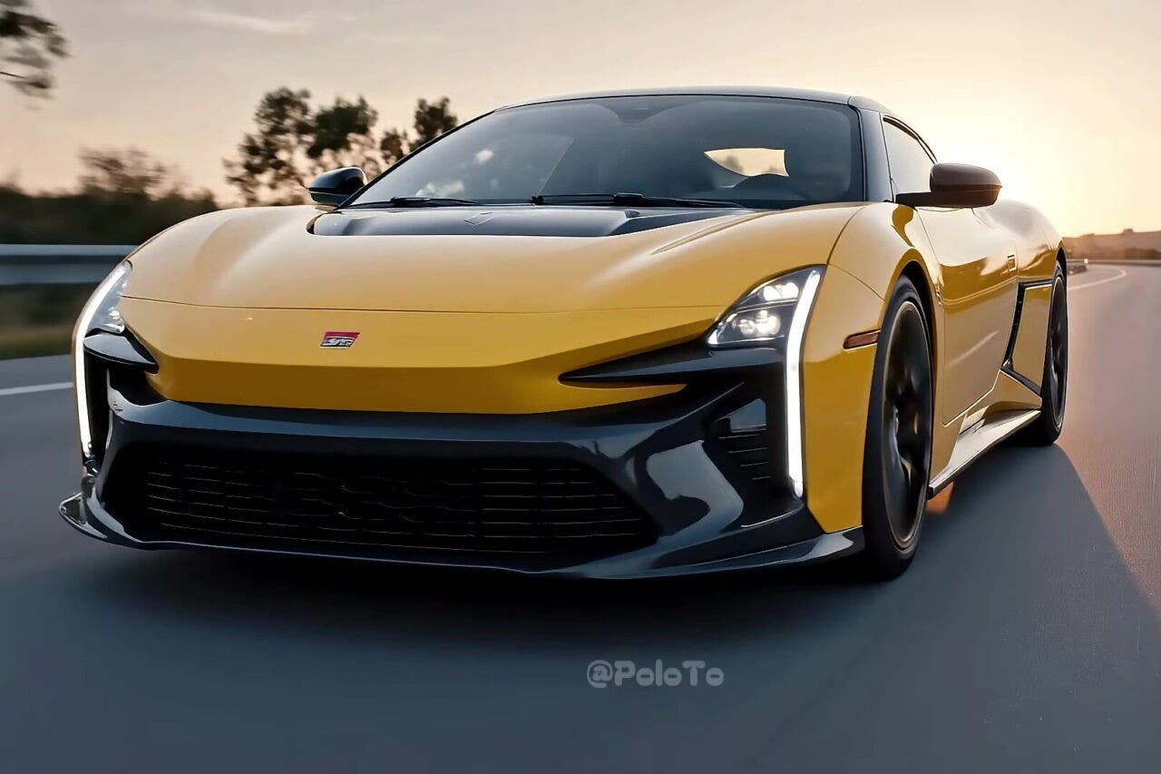 toyota mr2 render