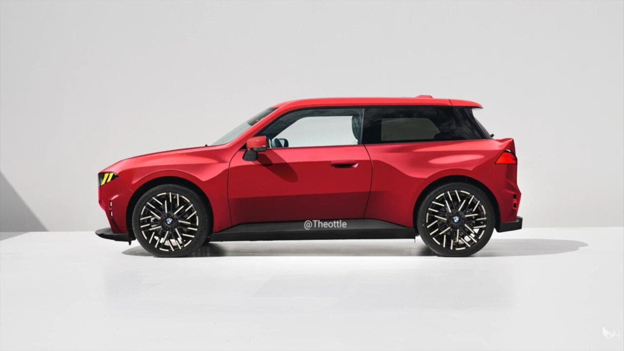 bmw hot hatch render
