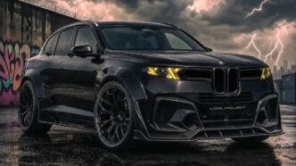 bmw ix5 tuned render