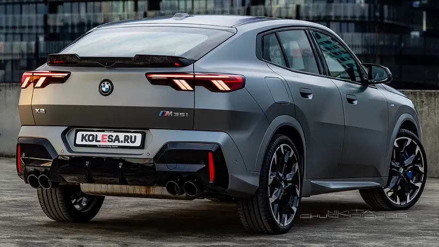 BMW X2 rendering