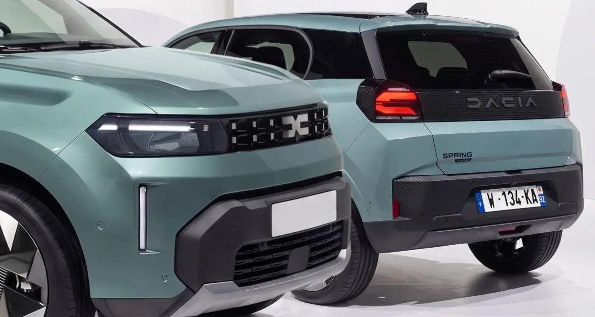Dacia Spring 2027 render