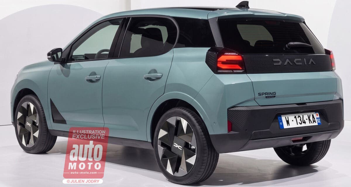 Dacia Spring 2027 render