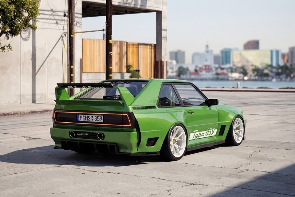 HSR Type 859 restomod Audi Quattro