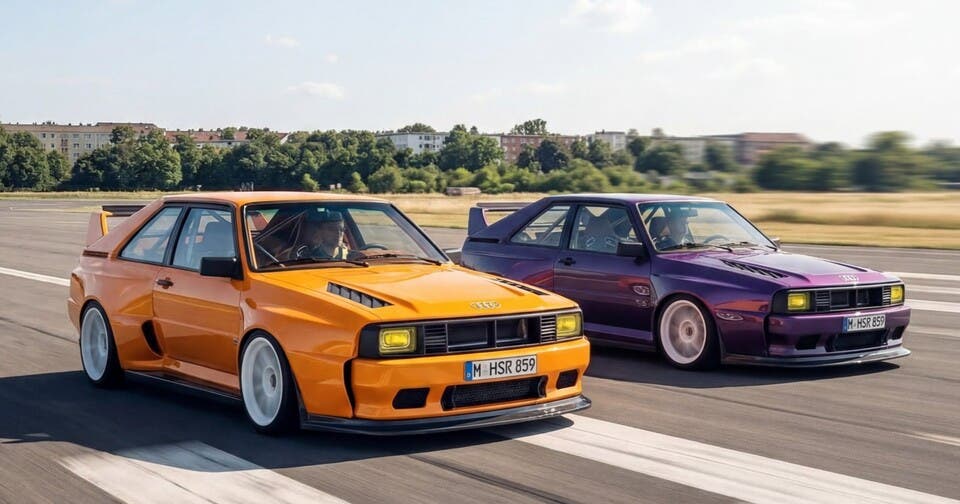 HSR Type 859 restomod Audi Quattro
