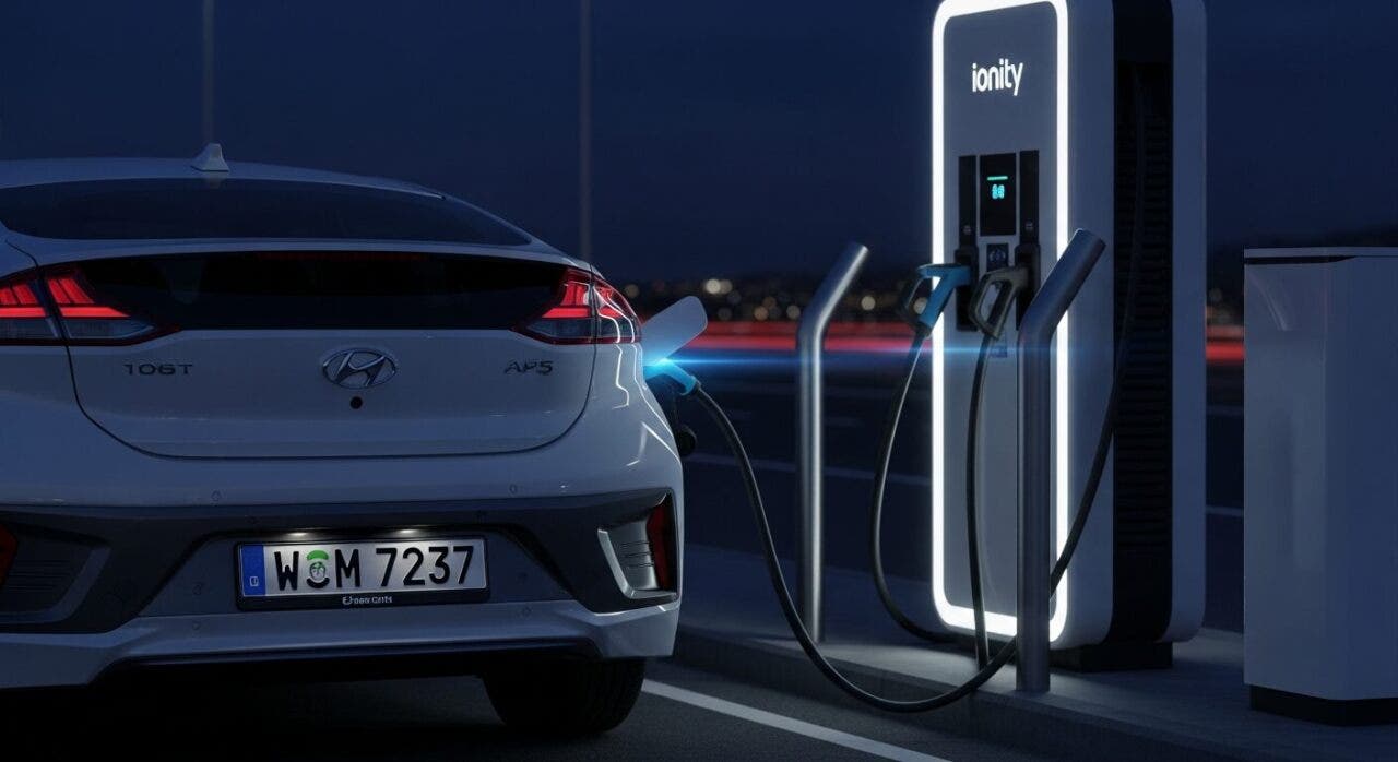 IONITY, Charge my Hyundai