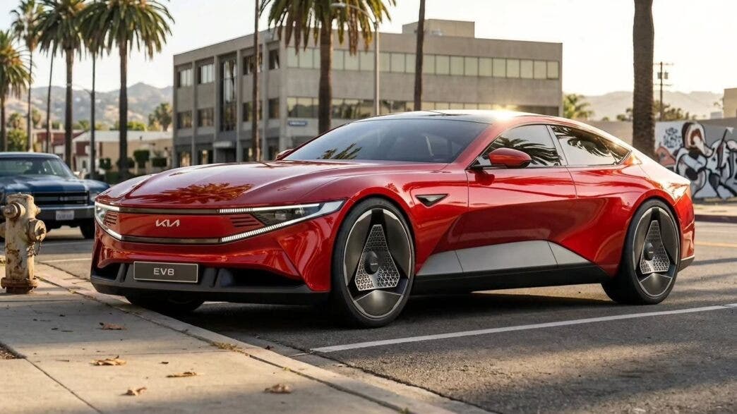 Kia EV8 rendering