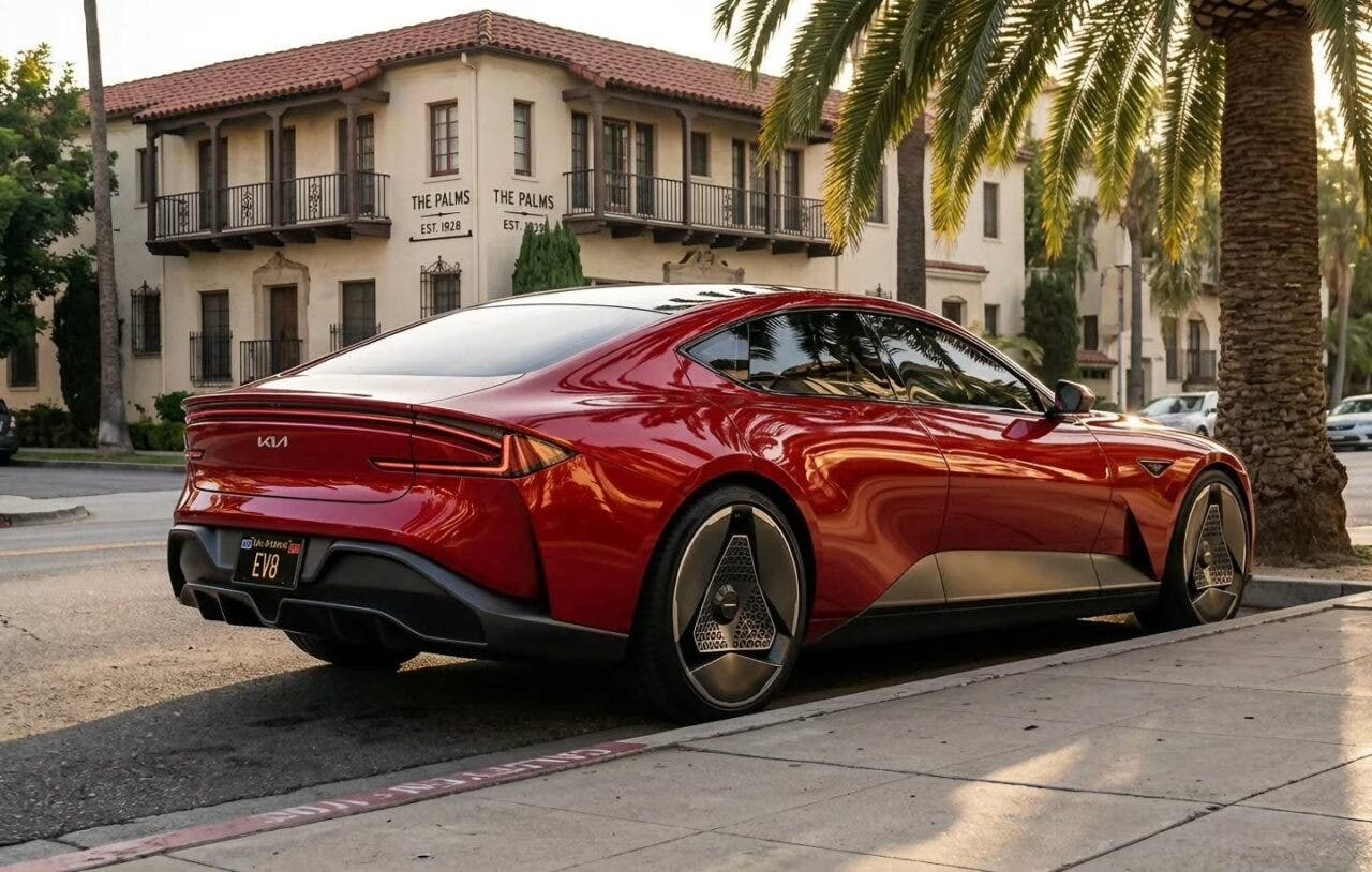 Kia EV8 rendering